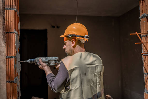 istock Skilled Maintenance Worker at the Workplace with his Building Tools 1168745891
