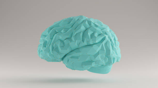 istock Brain Gulf Blue Turquoise and Orange Futuristic Artificial Intelligence Left View 1168749508