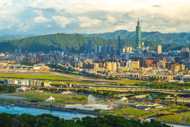 istock skyline of taipei 1168753518