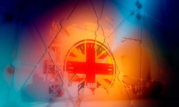 istock Design concept of natural gas industry. 1168754555