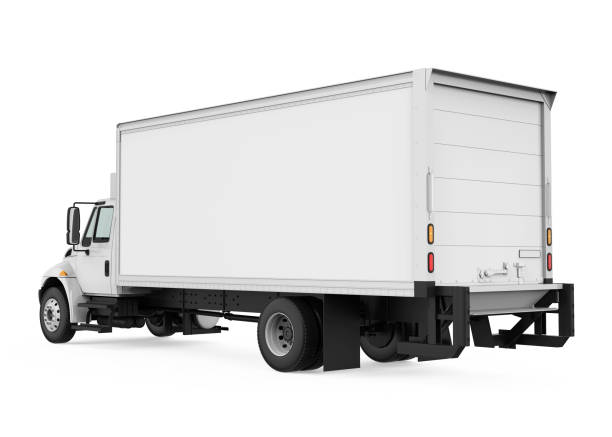 istock Refrigerated Truck Isolated 1168754698