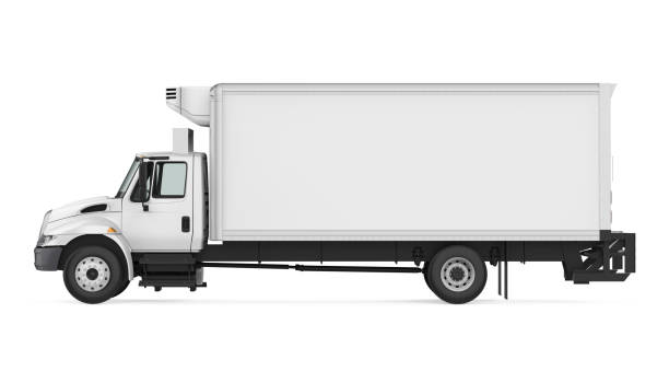 istock Refrigerated Truck Isolated 1168754705