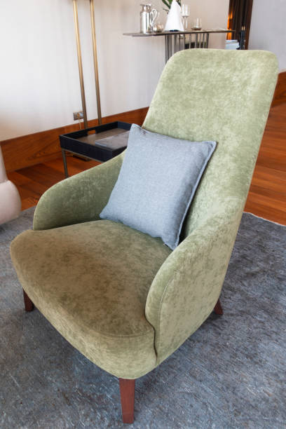 istock Modern Velvet armchair 1168754806