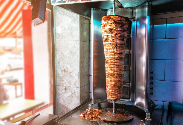 istock cutting hen Turkish food Doner Kebab caffe 1168754914