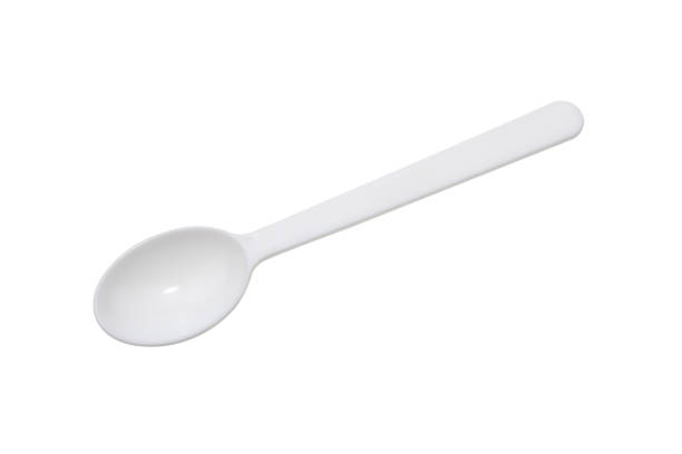 istock White plastic spoon isolated on white with clipping path. 1168755171