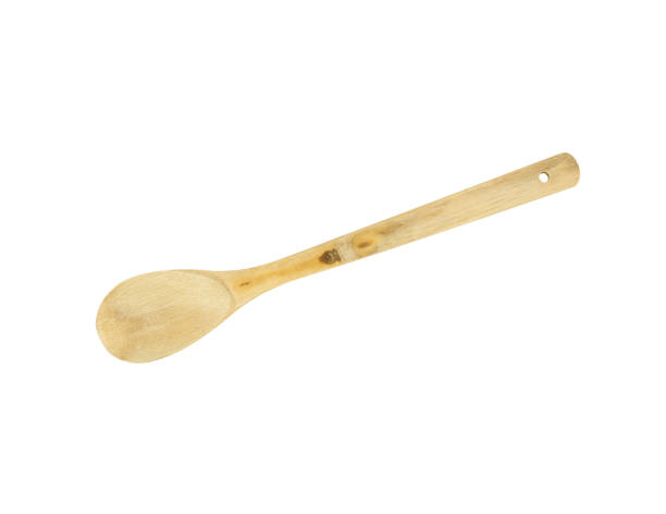 istock wooden spoon on white background with clipping path 1168757152