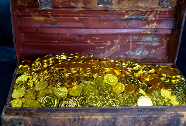 stacking gold coin in treasure chest - Easy Methods to Switch Ira To Gold