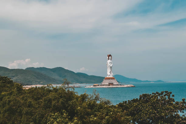 istock Goddess Guanyin statue in Nanshan Sanya China 1168771748