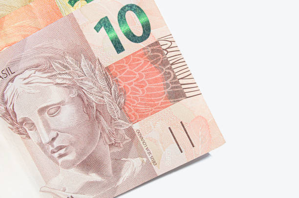 istock Brazilian ten real banknote. 1168777756