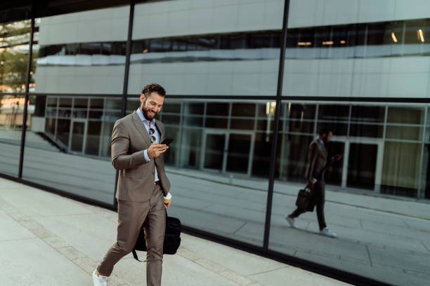 istock Business Man on the Move 1168778847