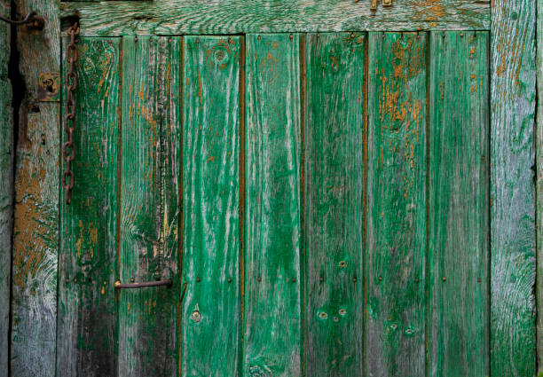 istock Old wooden door 1168779289