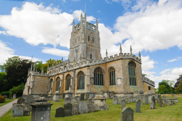 istock Medieval English church 1168785227