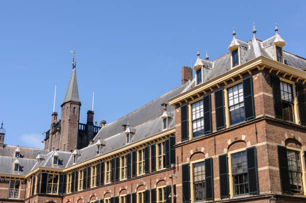 istock Building inside the Binnenhof, The Hague, Netherlands 1168785321