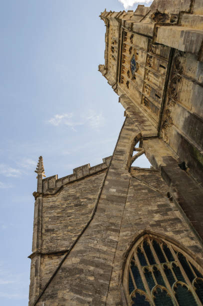 istock Medieval English church 1168786762