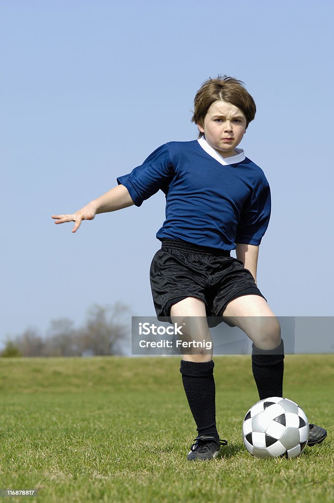 Футбол навыки - Стоковые фото Вертикальный роялти-фри