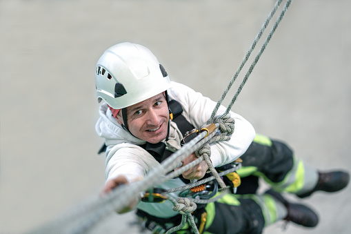 Rope access irata worker