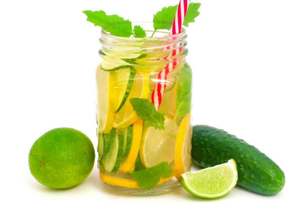 istock Detox water smoothie for cleansing the body 1168800044