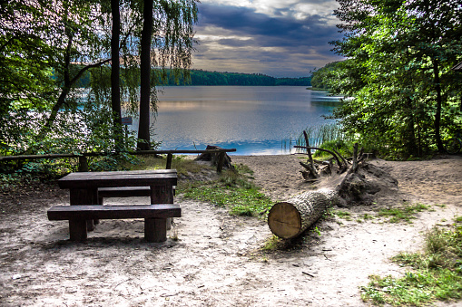 Goreckie Lake. Wielkopolski National Park, Poland