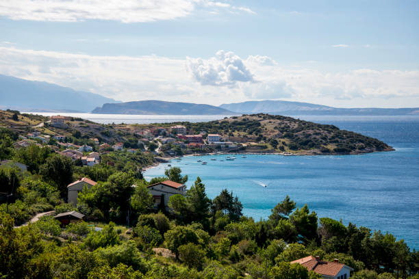 istock Panoramic view to the Losinj island, Croatia 1168806288
