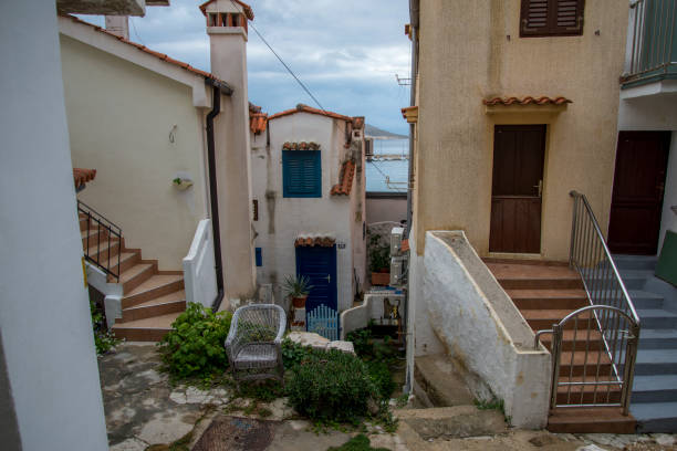 istock Narrow stone street. Croatia, summer 2018. 1168806295