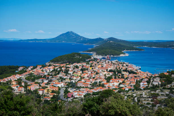 istock Panoramic view to the Losinj island, Croatia 1168806334
