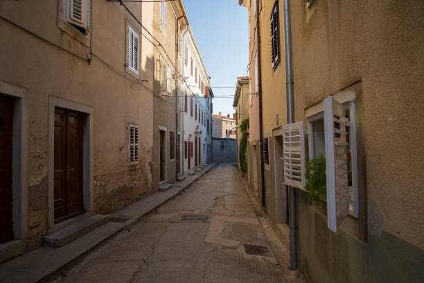 istock Narrow stone street. Croatia, summer 2018. 1168806402