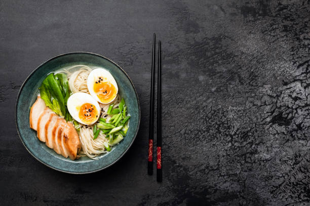 istock Japanese Ramen Noodle Soup With Chicken 1168808609
