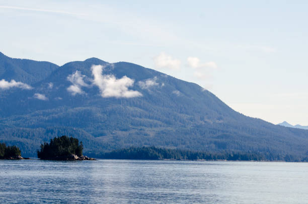 istock Mountains and clouds on Vancouver Island 1168808754