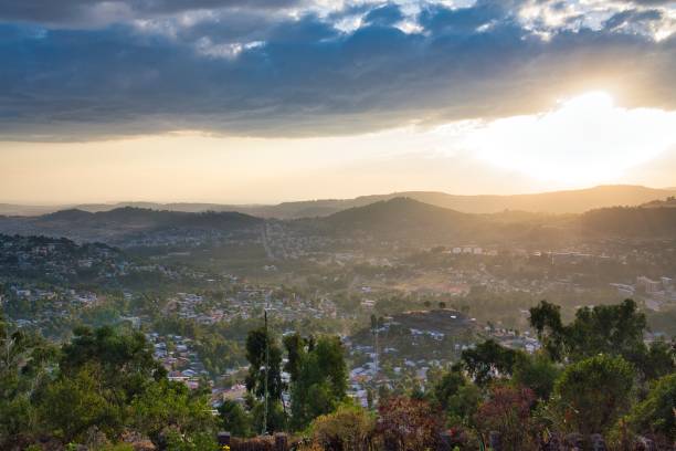 istock The sun piercing the sky in Gondar, Ethiopia 1168808780