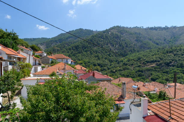 istock A traditional village in Thasos island 1168822151