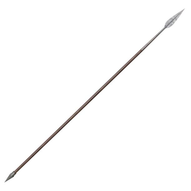 Spartan spear 3D rendering illustration of a spartan spear spear stock pictures, royalty-free photos & images