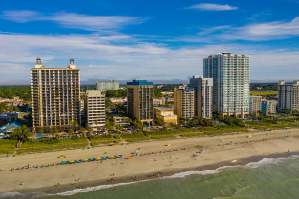 istock Hotels and condominiums on Myrtle Beach 1168844303