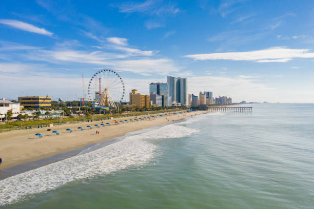 istock Shoreline Myrtle Beach aerial drone photo 1168844952