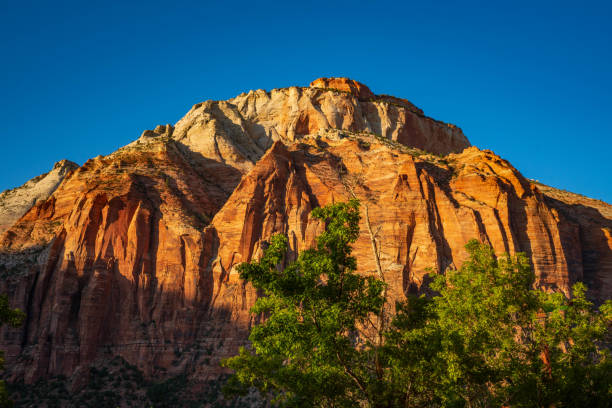 istock Bee Hive Peak at Sunset in Zion Canyon 1168845944