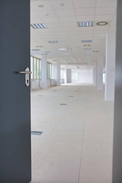 istock Interior of empty corridor in new office 1168846768