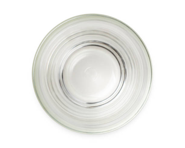 istock top view of empty glass cup on white background 1168857817
