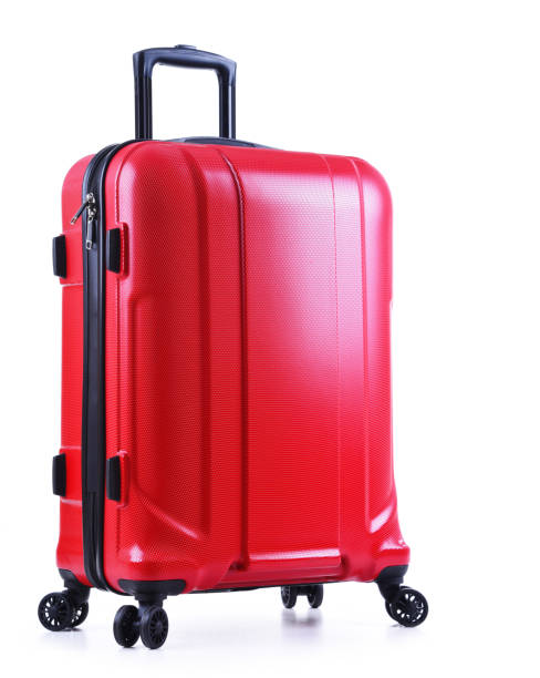 istock Travel suitcase isolated on white background 1168876734