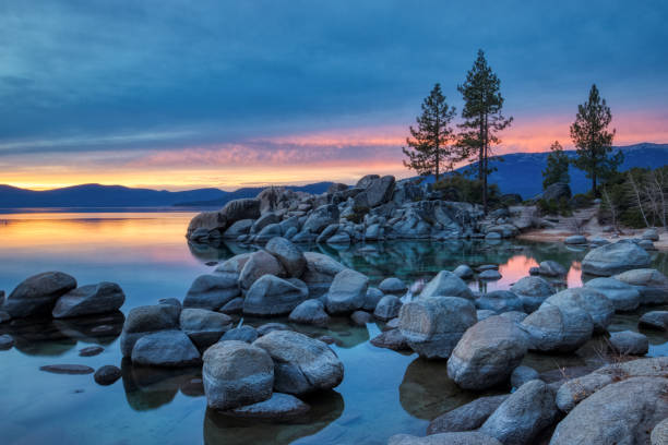 istock Colorful Sunset at Sand Harbor 1168878531