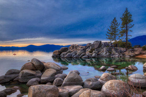 istock Colorful Sunset at Sand Harbor 1168878533