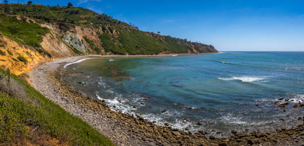 istock Rugged Southern California Coastline Panorama 1168878567