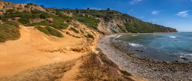 istock Rugged Southern California Coastline Panorama 1168878573