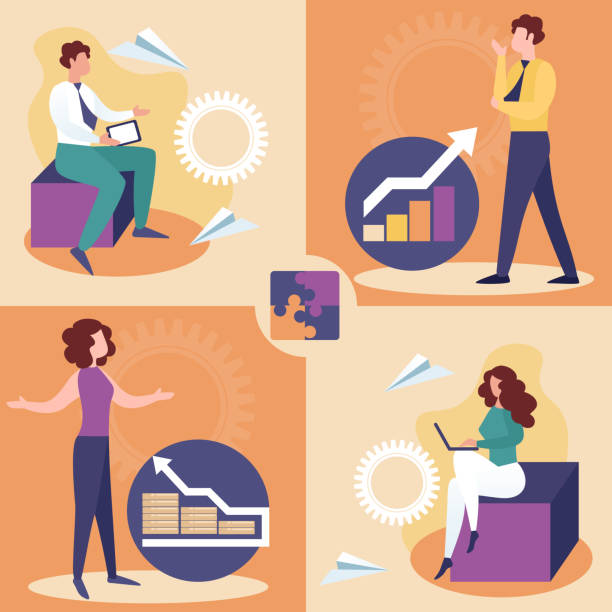 istock Young Business Man and Woman Working on Laptop 1168882892