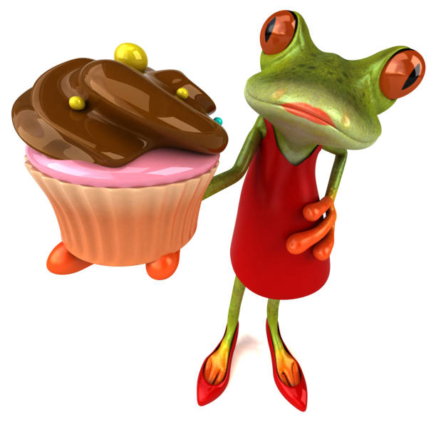 istock Fun frog - 3D Illustration 1168885858