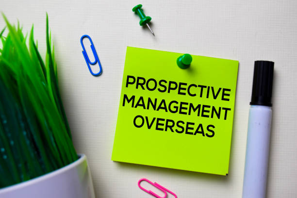 istock Prospective Management Overseas - PMO text on sticky notes isolated on office desk 1168886961