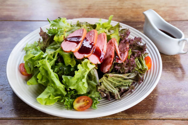 istock Smoked duck breast salad 1168887439