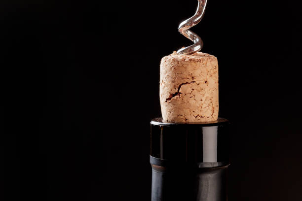 istock Bottle opener close-up, on dark  background - Image 1168888790