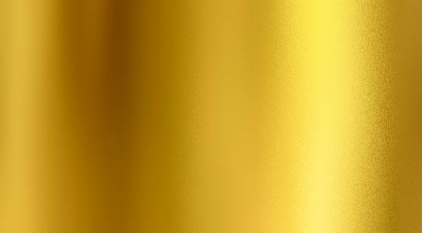 sfondo testurato dorato, foglio di lamina color oro, bellissimo design - yellow paper immagine foto e immagini stock