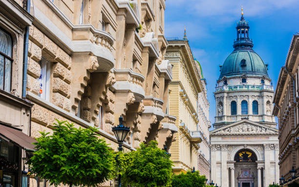 istock Architecture of Zrinyi utca in Budapest, Hungary 1168894228