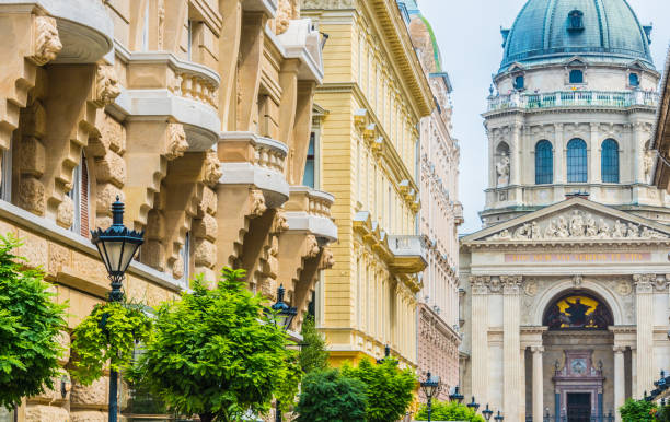 istock Architecture of Zrinyi utca in Budapest, Hungary 1168894244