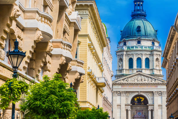 istock Architecture of Zrinyi utca in Budapest, Hungary 1168894281